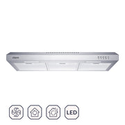 CIARRA 30 Inch Under Cabinet Range Hood CAS75918A-OW