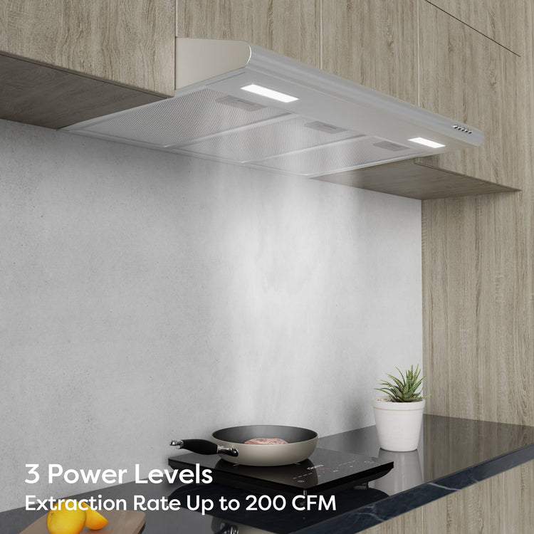 CIARRA 30 Inch Under Range Hood CAS75918BOW CIARRA Appliances