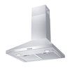 CIARRA 30 Inch Wall Mount Range Hood with 3-speed Extraction CAS75206P-OW