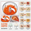 CIARRA Portable Versatile Wireless Electric Mini Food Chopper With USB CAMFPA01-OW