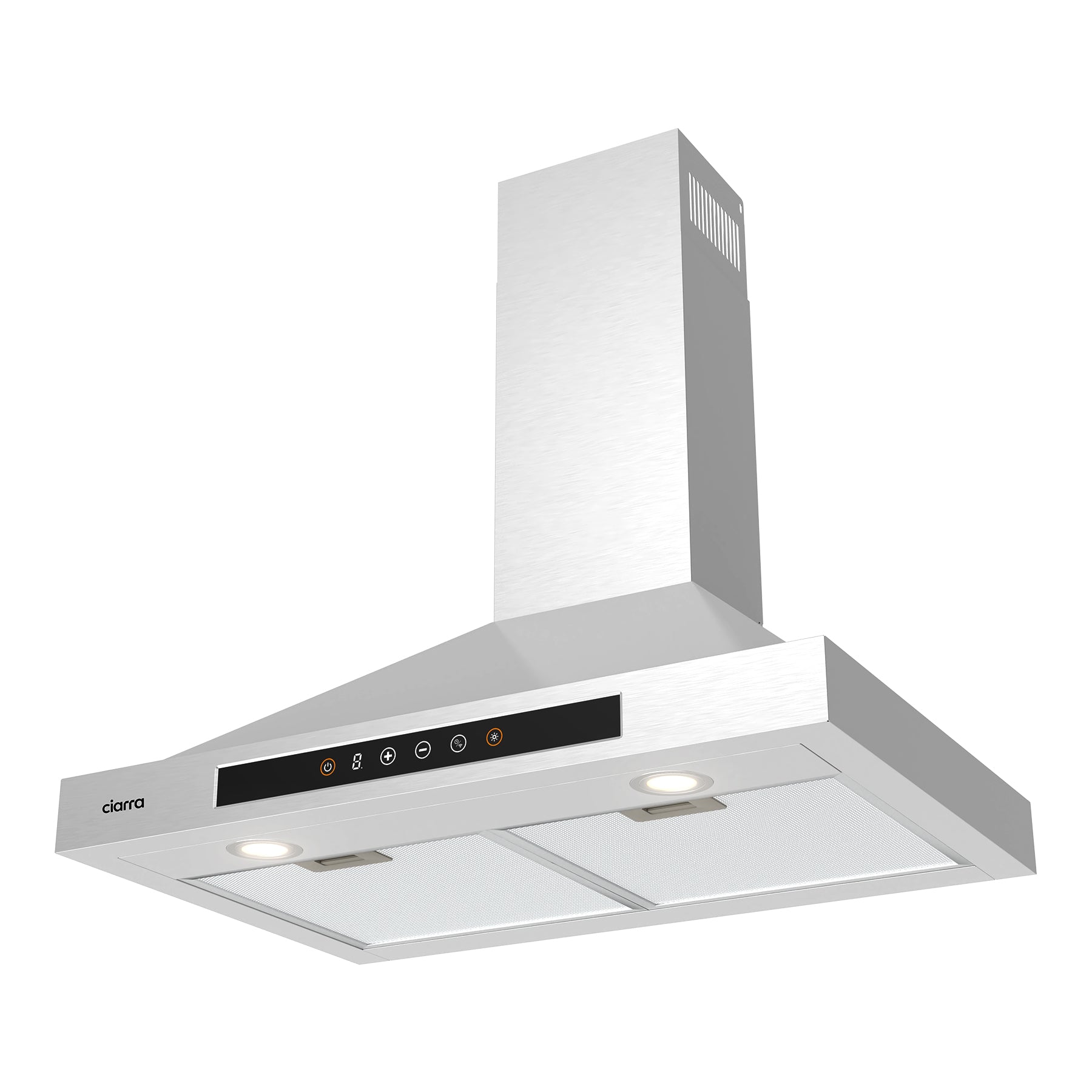  CIARRA Black Range Hood 30 inch with Soft Touch